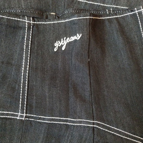 Denim skirt almost like new, gray, size M