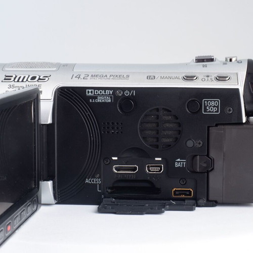 Panasonic HDC-SD707 3MOS Full HD Camcorder used with Leica Dicomar Lens