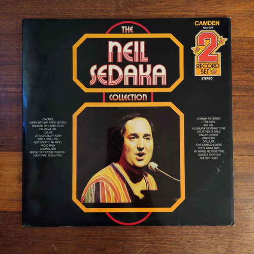 The Neil Sedaka Collection double vinyl record used, Rock