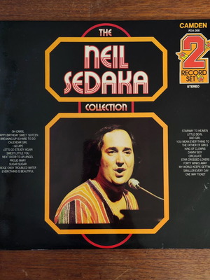 The Neil Sedaka Collection double vinyl record used, Rock