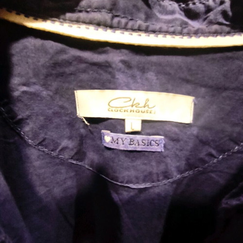 Clockhouse dark blue shirt with cinched waist like new