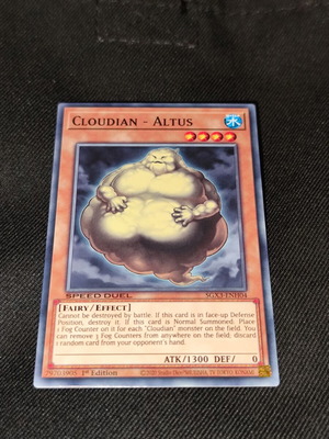 Cloudian - Altus Yu-Gi-Oh κάρτα καινούργια