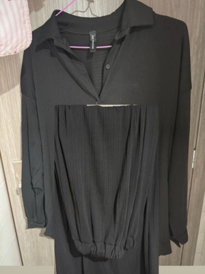 Set shirt and pants like new, black, one size
