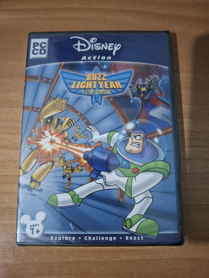 Buzz Lightgear of Star Command sealed PC game