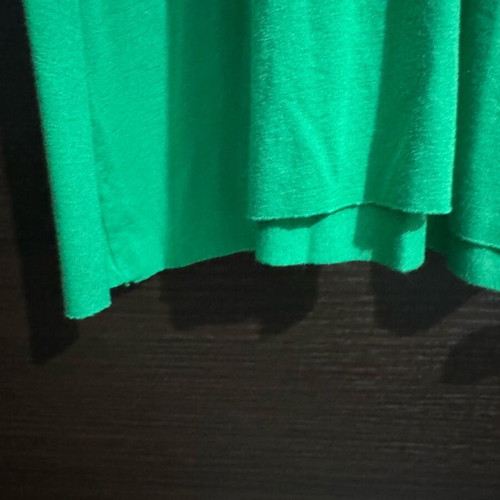 Summer dress green like new, breathable fabric