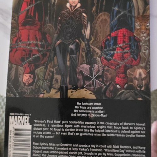 The Amazing Spider-Man Kraven's First Hunt Hardcover graphic novel used