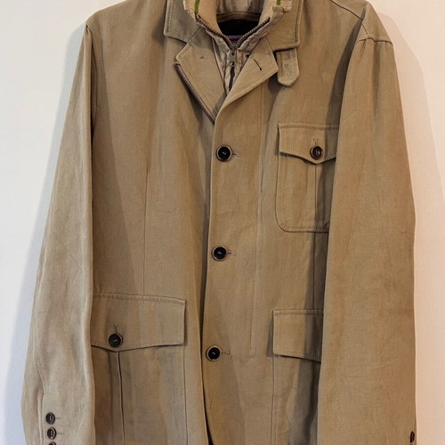 Henry Cottons jacket like new, size 50, beige, 100% cotton