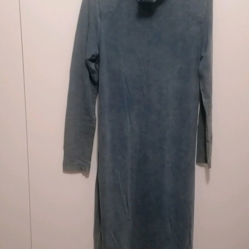 Peruvian Connection dress like new, turquoise, long with turtleneck