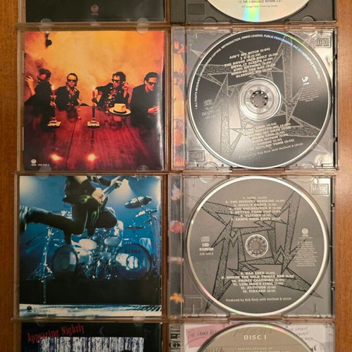 Metallica complete 11 CD collection like new, rare bootleg