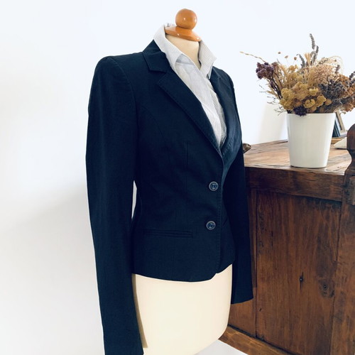 Frankie Morello blazer dark blue like new, size XS