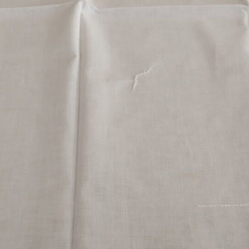 Cutwork doilies used, set of 3, white cotton