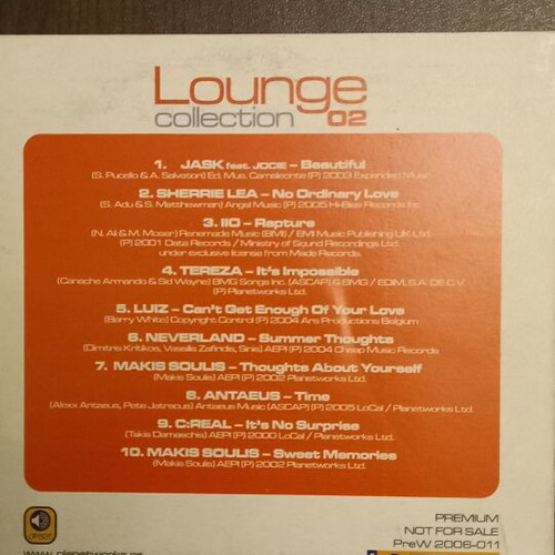 Lounge Collection 02 CD new