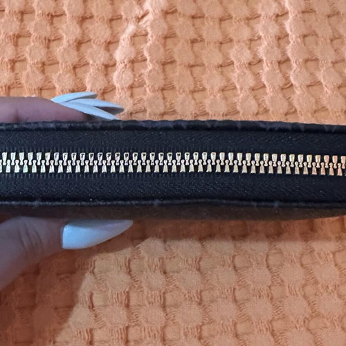 Guess women's wallet, black and blue