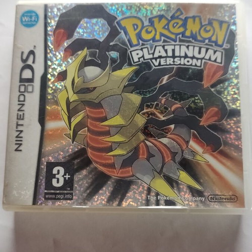 Pokémon Platinum DS used authentic cartridge with 26 shiny