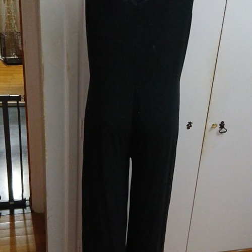 Black women's jumpsuit mako like new, length 96cm from waist to ankle, size S