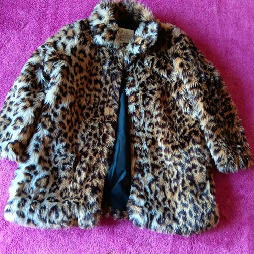 Zara kids faux fur size 6 like new