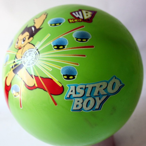 Astro Boy πράσινη φουσκωτή μπάλα καινούρια
