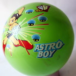 Astro Boy πράσινη φουσκωτή μπάλα καινούρια