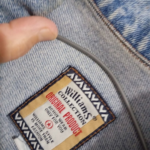 Williams jeans men's denim jacket