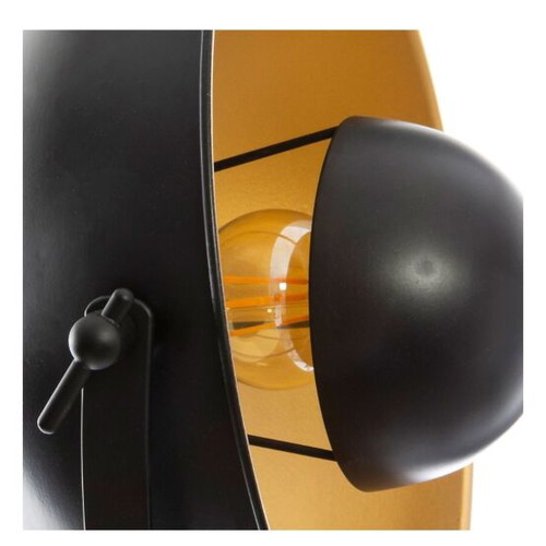Atmosphera Lahti Vintage Floor Lamp like new, black, E27 socket