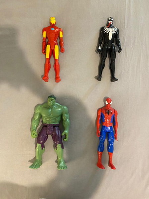 Marvel figures large 28 cm used