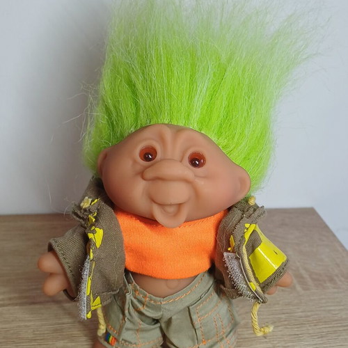 Euchulides Troll Dolls, pack of 3, collectible