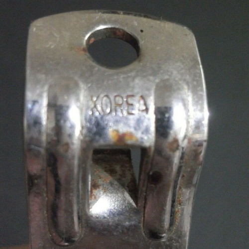 Vintage 777 Trade Mark Safe-Edge metal beer bottle opener used