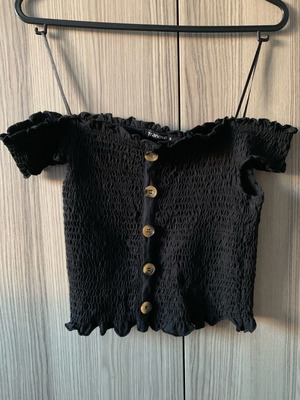 Terranova Summer Top Black Size S
