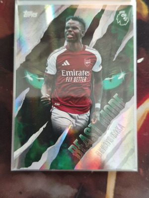 Bukayo Saka Topps Premier League 2026/27 Beast Mode Insert κάρτα Arsenal