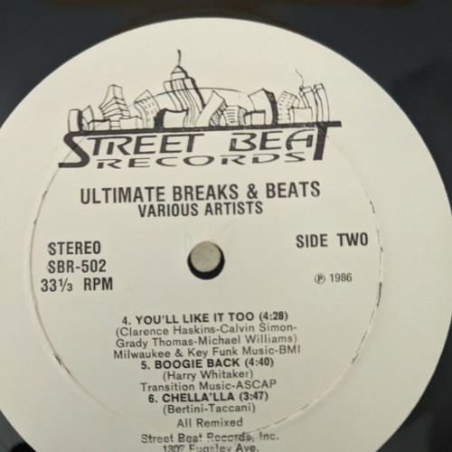 Various Ultimate Breaks & Beats vinyl album