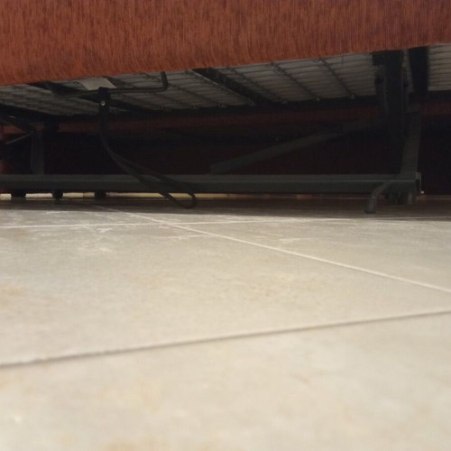 Sofa bed with mechanism in like new condition