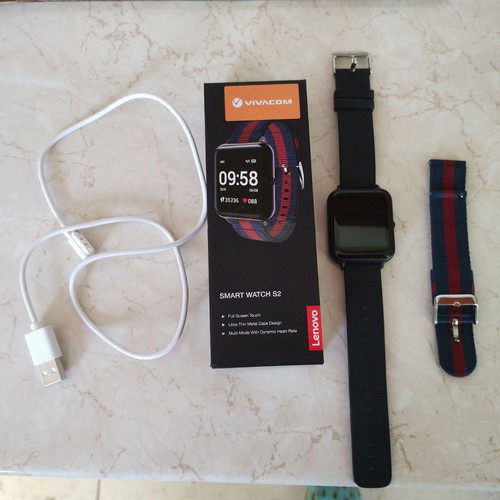 Smart Watch Lenovo S2 νέο με επιπλέον υφασμάτινο λουράκι