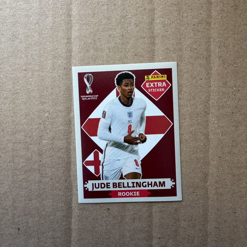 Panini Jude Bellingham Rookie Extra Sticker World Cup 2022 like new