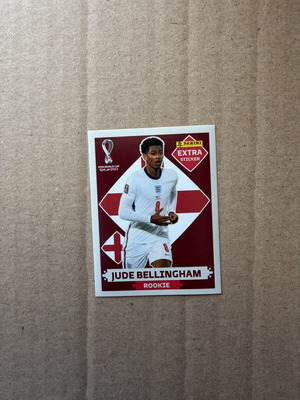 Panini Jude Bellingham Rookie Extra Sticker World Cup 2022 like new