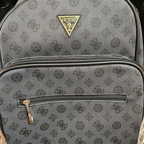 Guess backpack new, black and gray