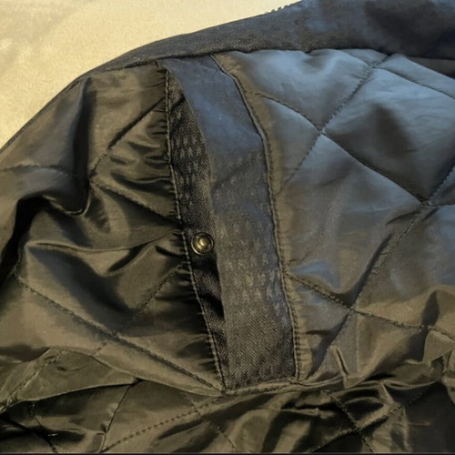 Emerson jacket used, black with green details, size L