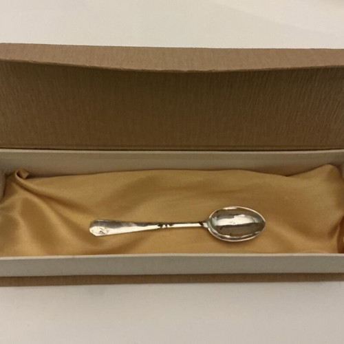 Vintage silver spoon 800 grade collectible