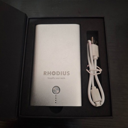 Power Bank Rhodius 4000mAh used with original box