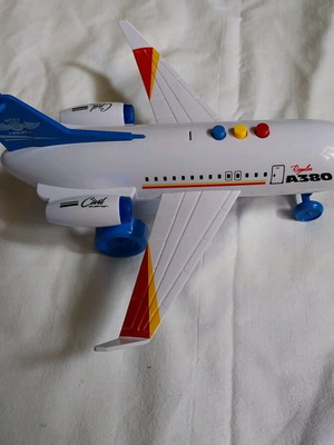 Airplane with lights and sounds