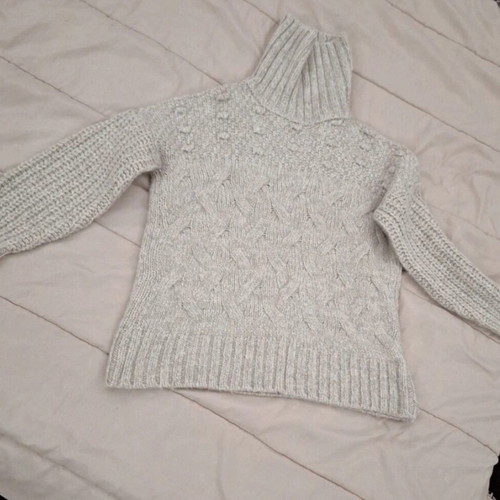 Ars women's knitted sweater 100% cotton, beige, size M
