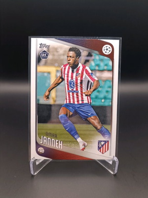 Κάρτα 2025-26 Topps Flagship UCC Omar Janneh Rookie Base σαν καινούργιο