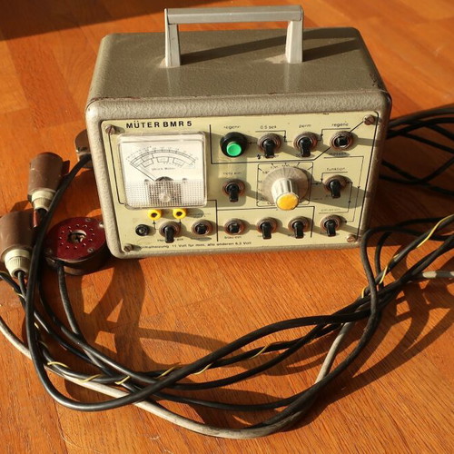 Müter BMR5 frequency generator used, TV/Radio