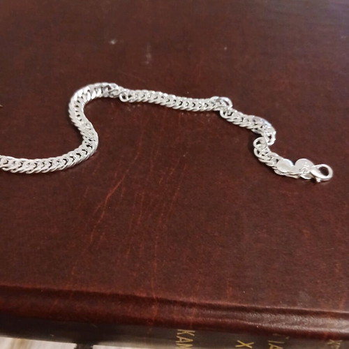 Silver-plated chain new, high-quality plating
