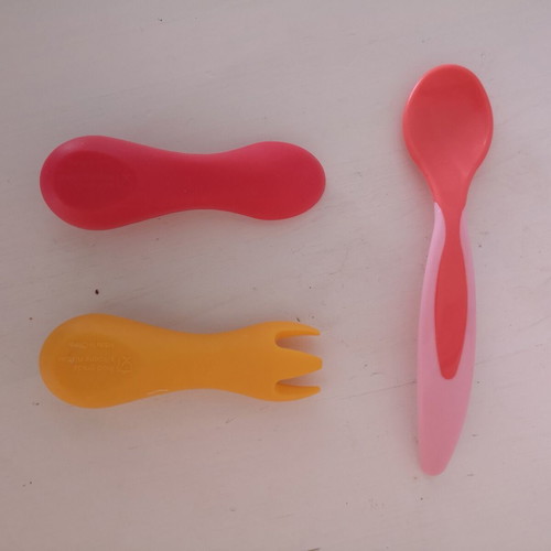 Marcus & Marcus 2 baby sets with silicone fork for 12+ months new