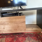 Living room cabinet like new, dimensions 220x45