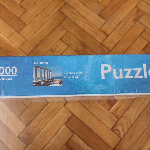 Athens Olympics 2004 Temple Of Poseidon Puzzle new, 1000 pieces