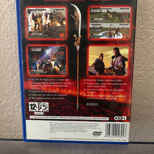 Dynasty Warriors 4 - Playstation 2