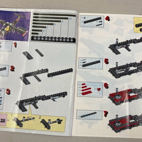 Lego 8836 Sky Ranger ONLY THE INSTRUCTION BOOK In good condition Price 7 Euros