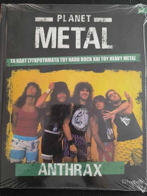 Anthrax Planet Metal N.24 new edition