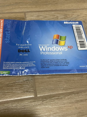 Windows XP Professional CD Service Pack 2 σαν καινούργιο, Dell support
